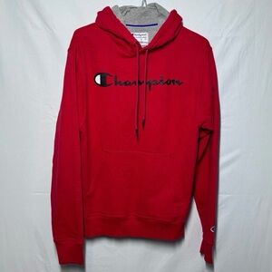 Champion Men's Bold Red Hoodie